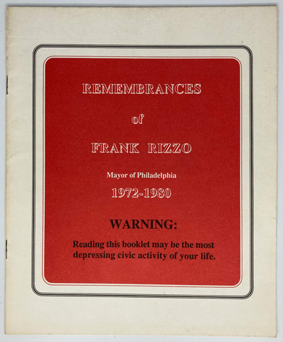 Remembrances of Frank Rizzo