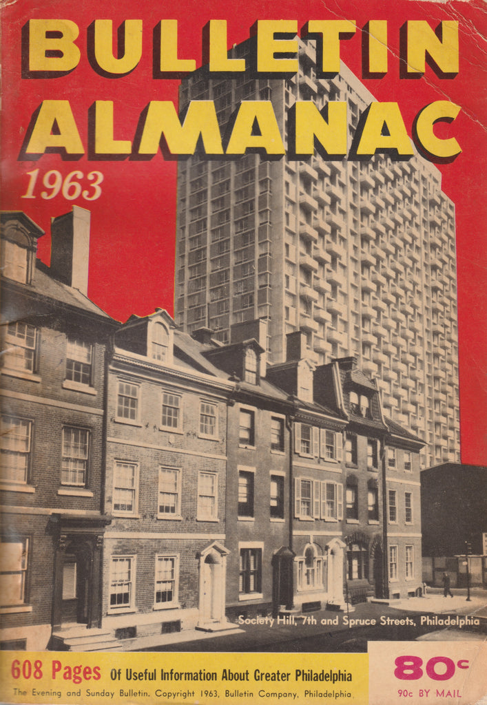 1963 Philadelphia Bulletin Almanac