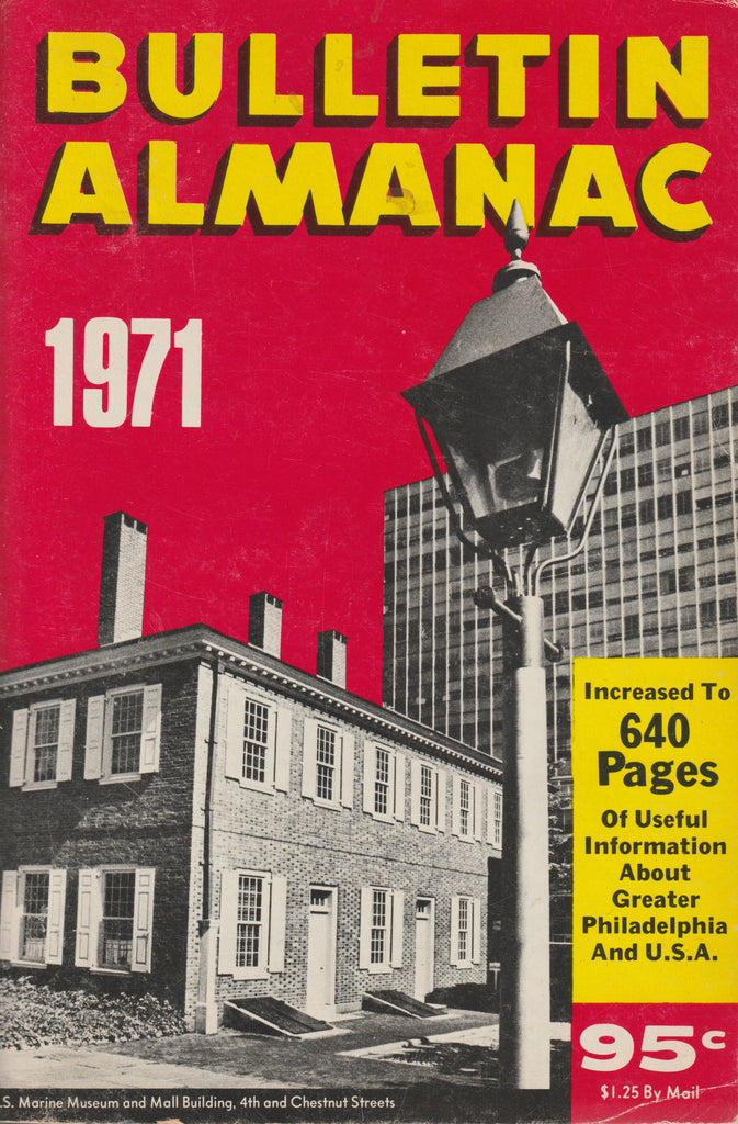 1971 Philadelphia Bulletin Almanac