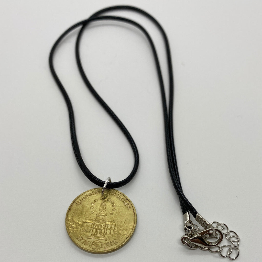 SEPTA Bicentennial Token Necklace / Pendant