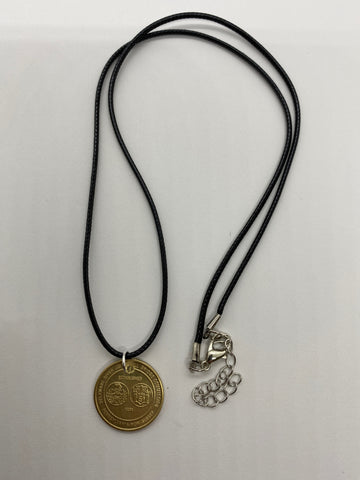 Delaware River Joint Toll Bridge Commission necklace / pendant single token coin Pennsylvania / New Jersey commuter