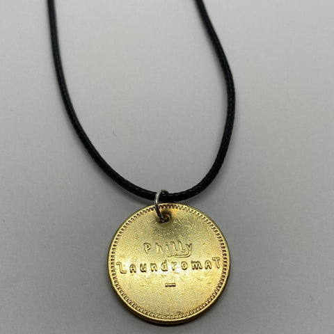 Philly Laundromat necklace/pendant