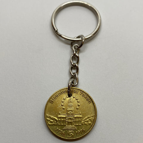 SEPTA Bicentennial Token Keychain