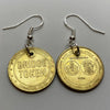 Delaware River Bridge Token Earrings