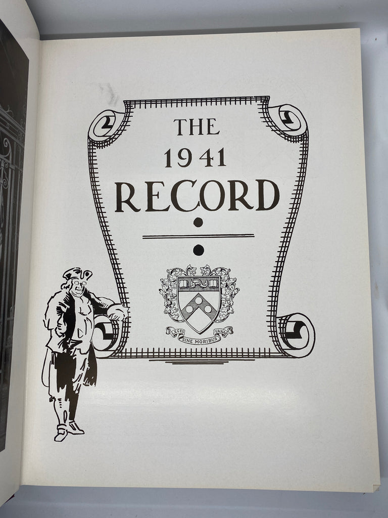 1941 Record University of Pennsylvania UPenn Yearbook