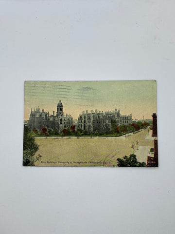 Main Buildings University of Pennsylvania Postcard 1913 era UPenn