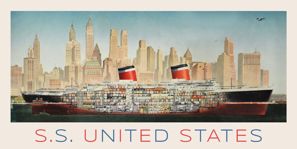 SS United States Print