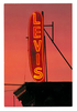 Levis Hot Dogs Postcard