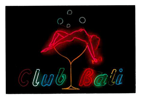 Club Bali Postcard