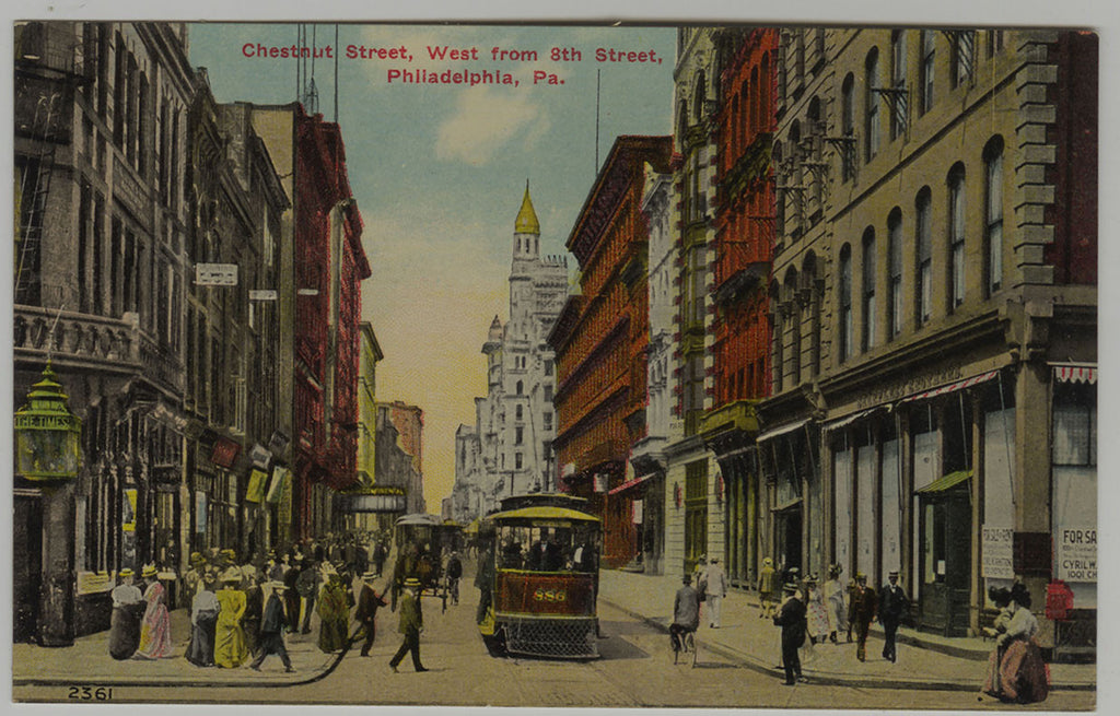 1910 Chestnut Street West from 8th Street view Un-Posted